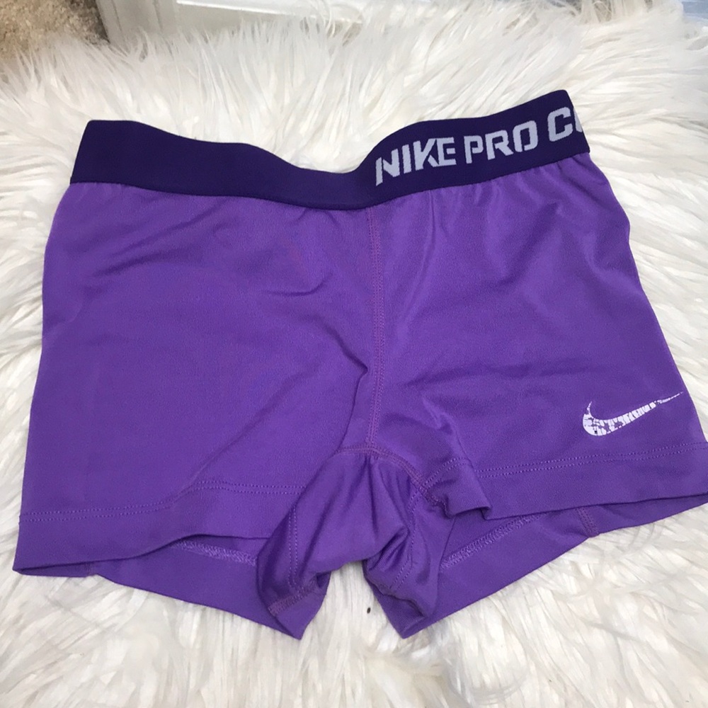 NIKE PRO PURPLE SPANDEX